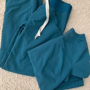 Carribbean Blue FIGS XXS art